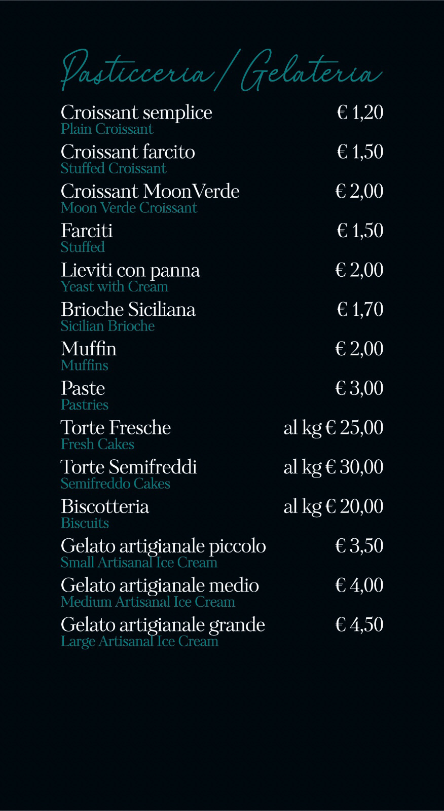 Pasticceria / Gelateria